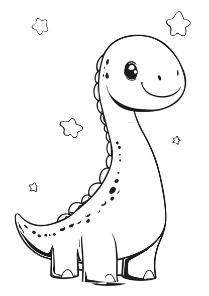 Dino-Mite XXL Coloring Book