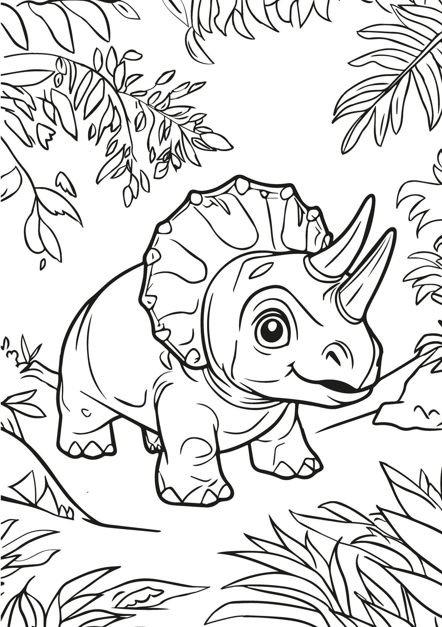 Dino-Mite XXL Coloring Book