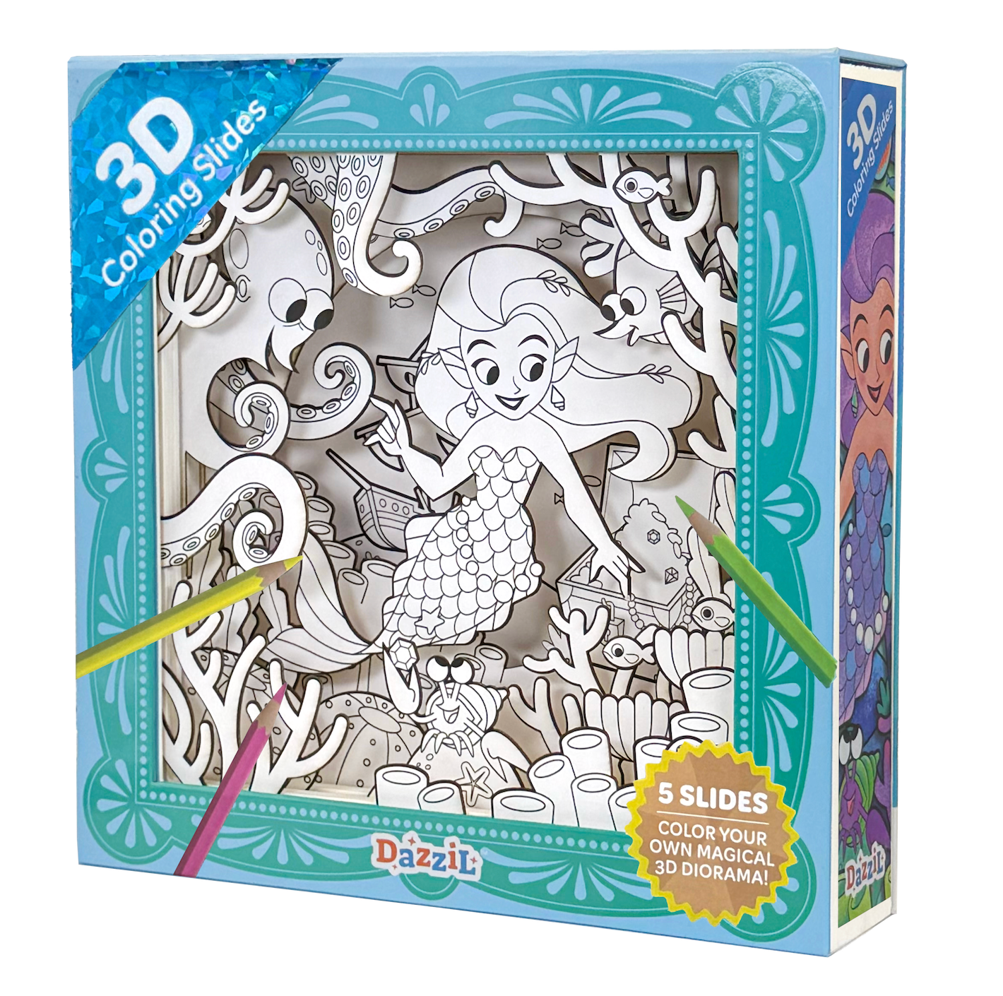 3D Coloring - Mermaid