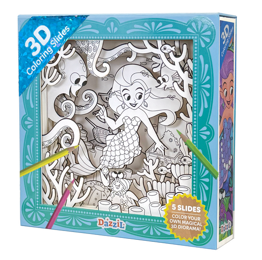 3D Coloring - Mermaid