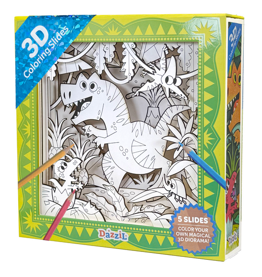 3D Coloring - Dinosaur