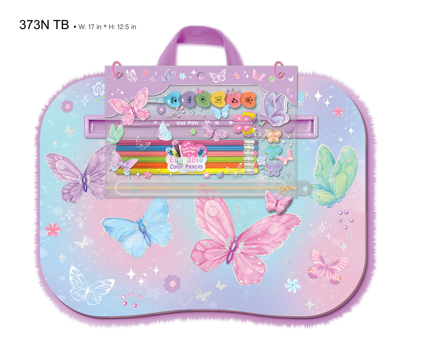 Tie Dye Butterfly Comfy Lap Desk