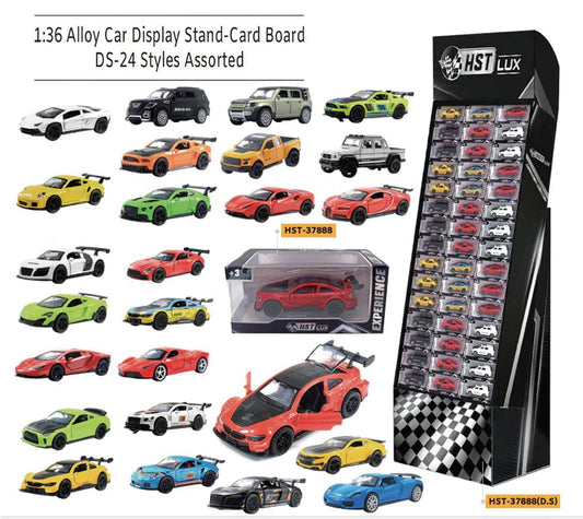 1:36 Assorted Alloy Diecast Car in Box