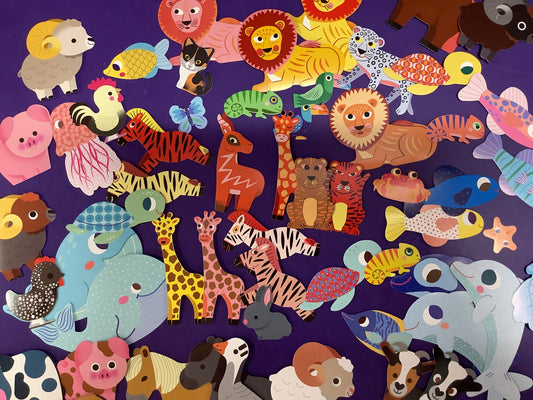 Animal stickers individual