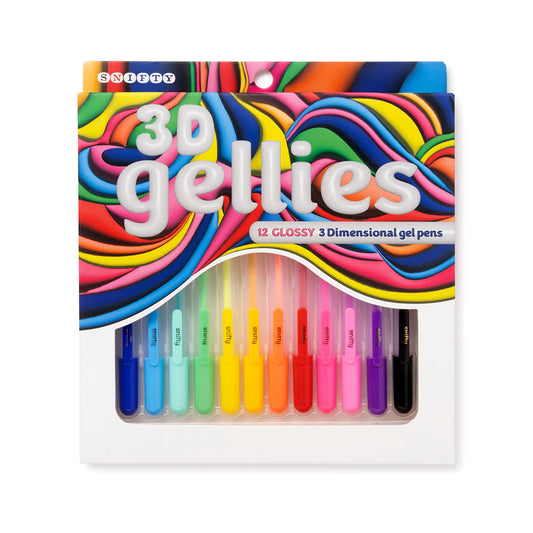 3D Gellies gel pens