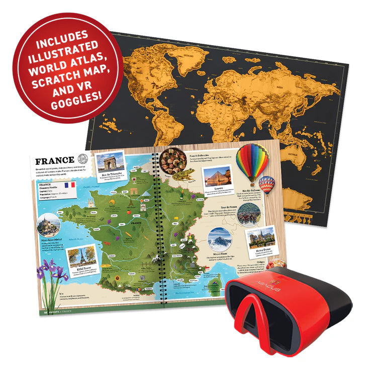 VR World Atlas! DK Gift Set
