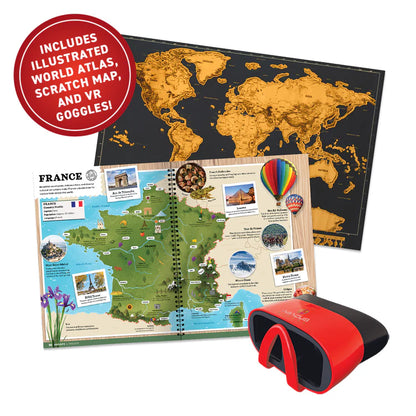 VR World Atlas! DK Gift Set