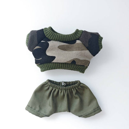 Labubu Clothes Camouflage Outfit