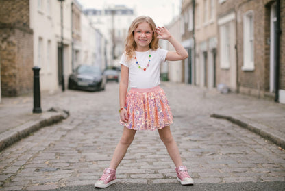 Center Stage Skirt, Hot Pink, Size 4-6