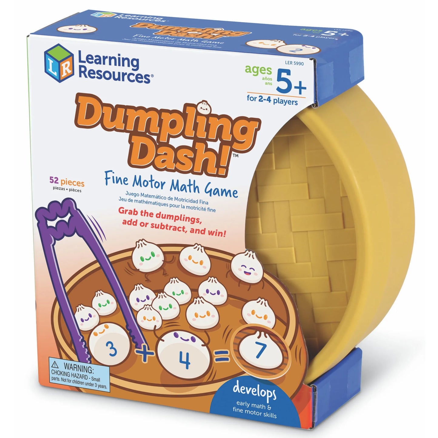 Dumpling Dash Fine Motor Math Game