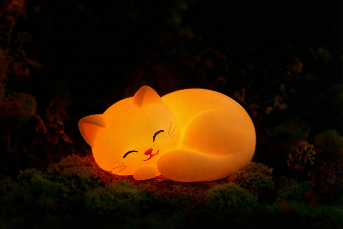 Mushi Ambient Cat Night Light