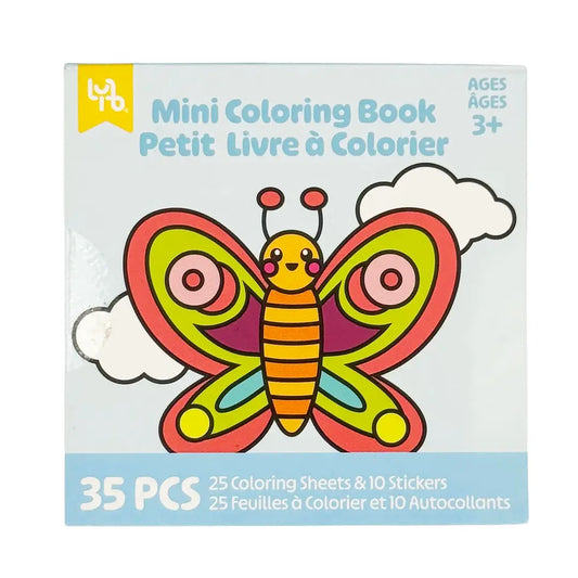 LYB Mini Coloring Book - Butterfly