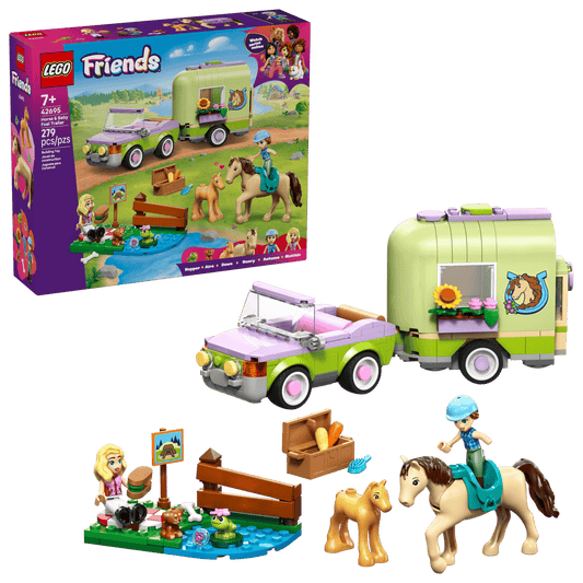 Friends 42695 Horse & Baby Foal Trailer