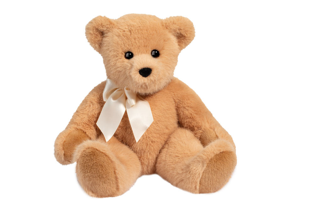 Graham GOLDEN BEAR w/ribbon  (medium)