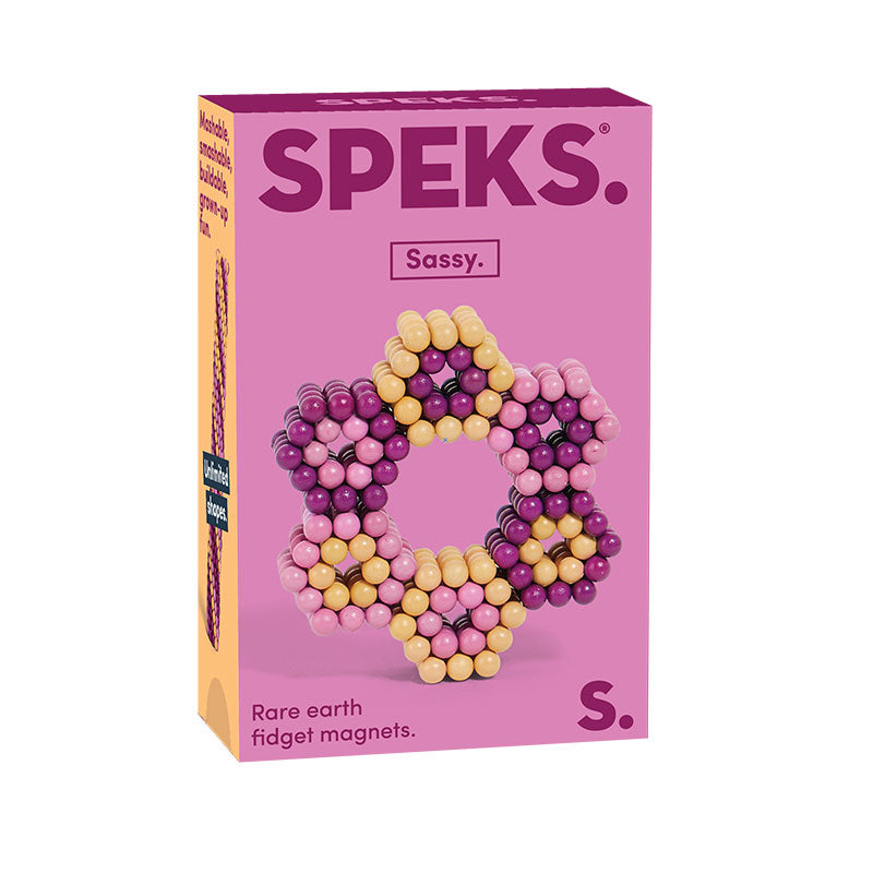 Speks 432 Fidget Magnets - Bolds Sassy Pink