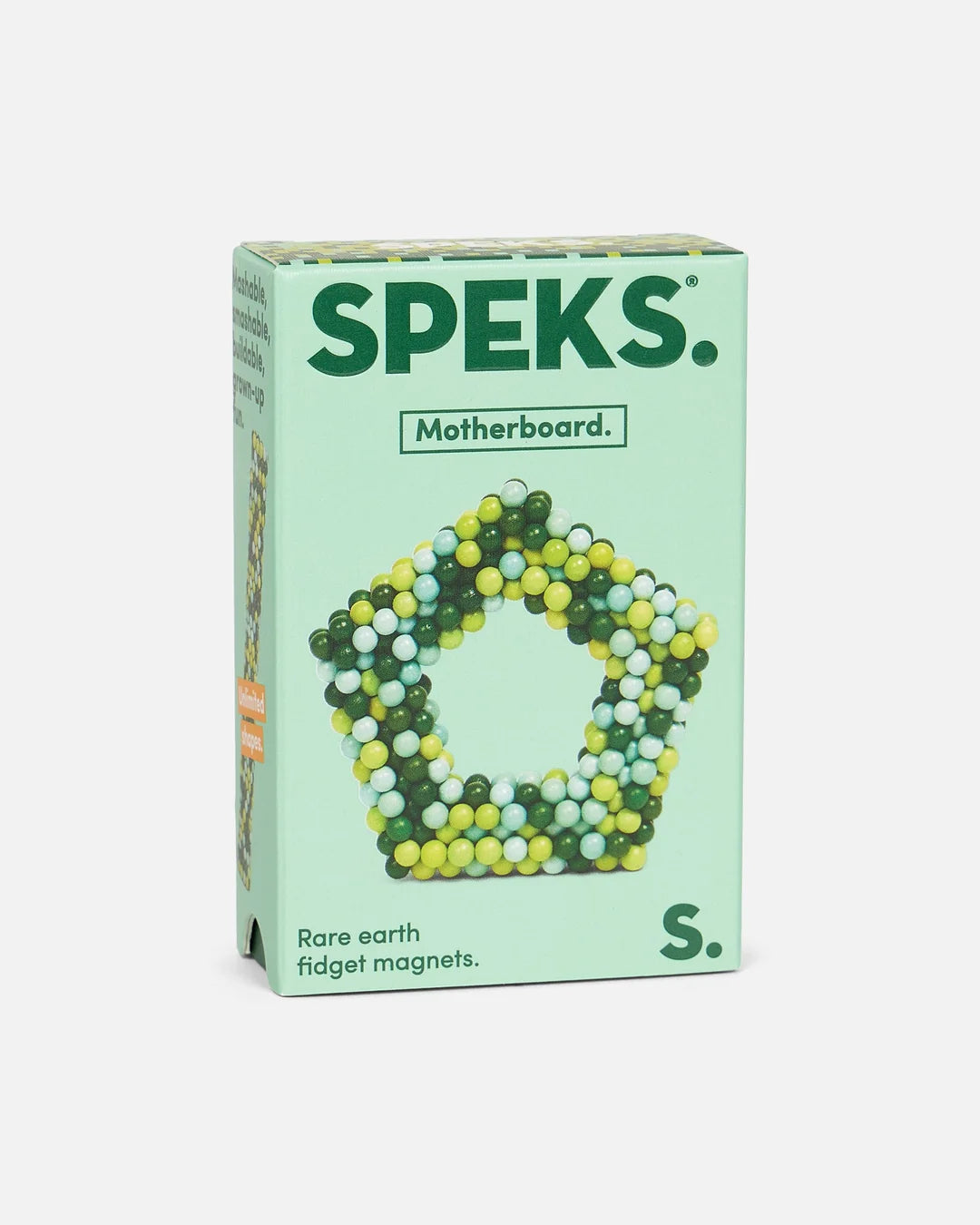 Speks 432 Fidget Magnets - Pixel Motherboard Green
