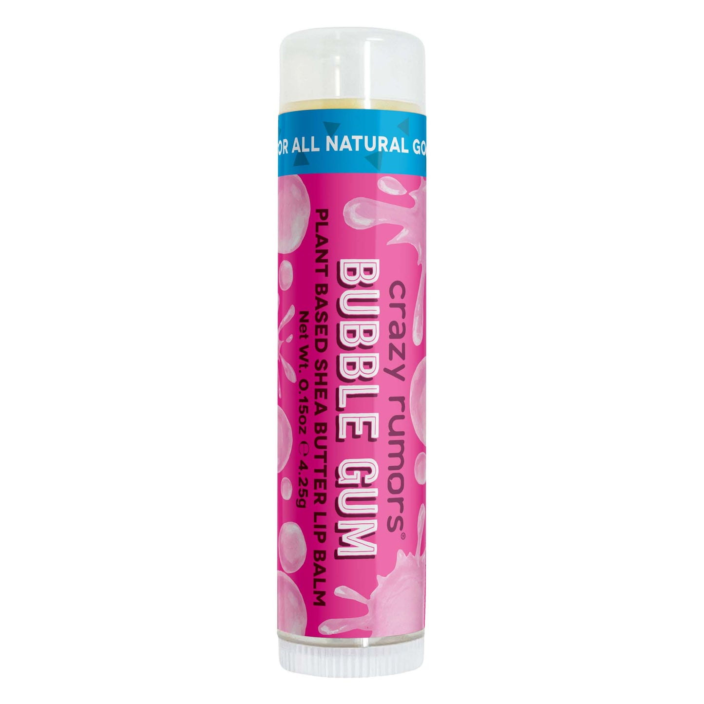 All Natural, Vegan Bubble Gum Lip Balm Hangcard