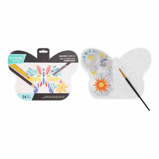 BRVV Mixed Media Pad - Butterfly