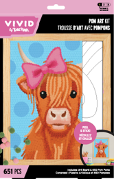 BRVV Pom By Number - Highland Cow