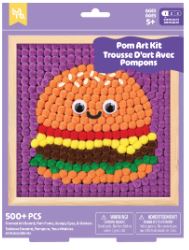 LYB Framed Mini Pom Kit - Burger