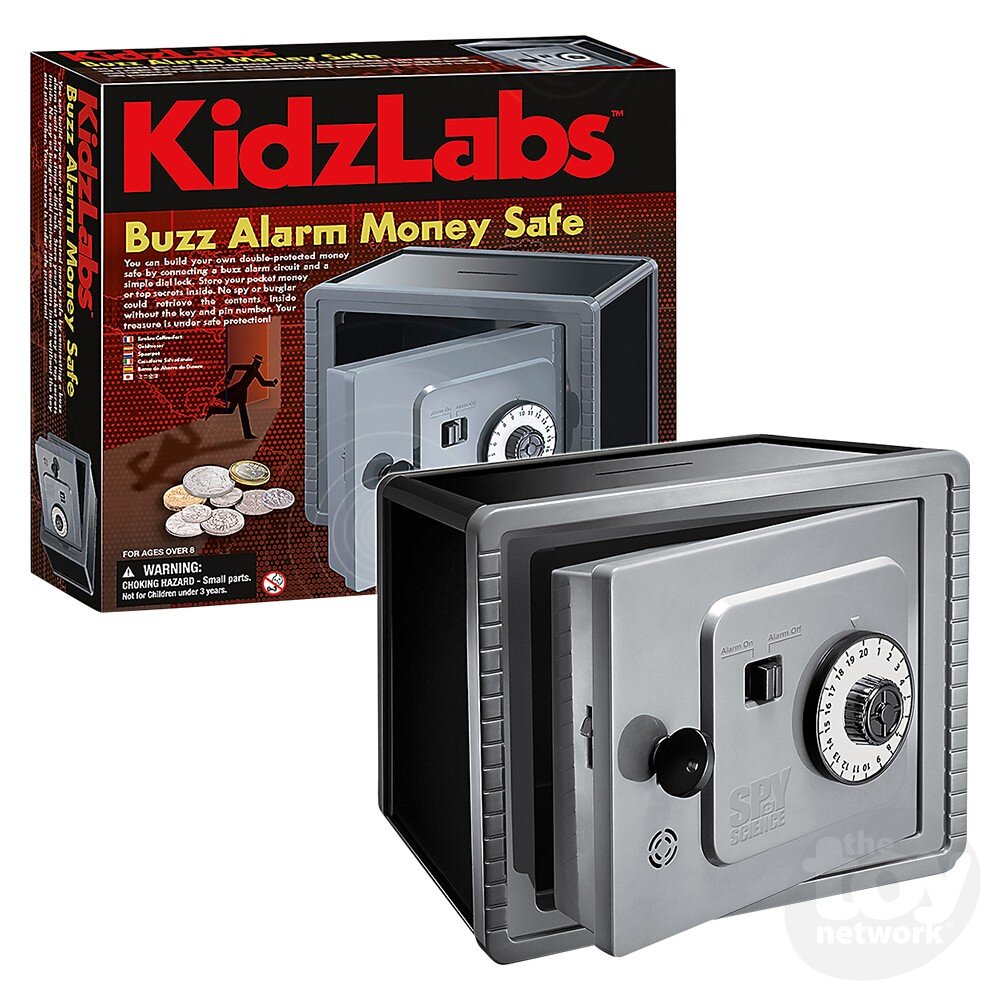 Kidlab Buzz Alarm Money Safe