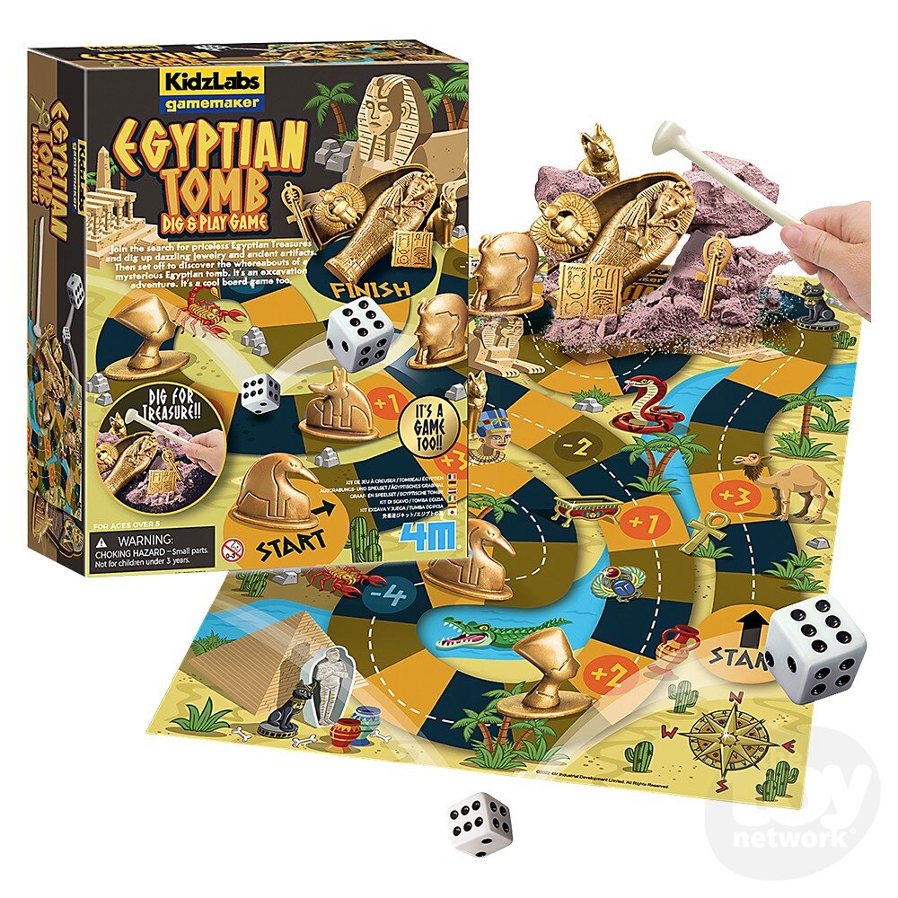 KidzLabz Egyptian Tomb Dig & Play Game