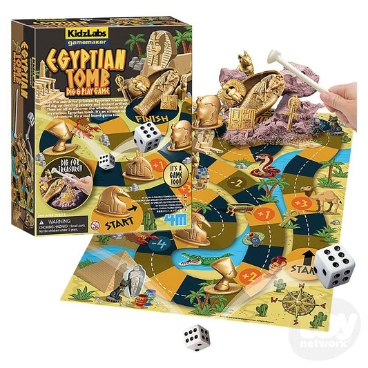 KidzLabz Egyptian Tomb Dig & Play Game