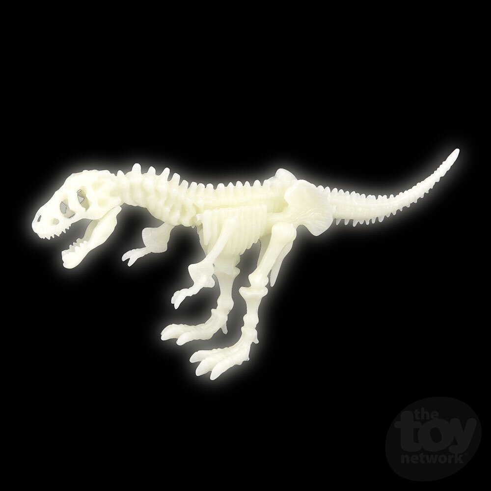 Kidzlabs Glowing T-Rex Skeleton