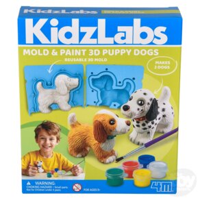Mould & Paint 3D Puppy Dogs Kit