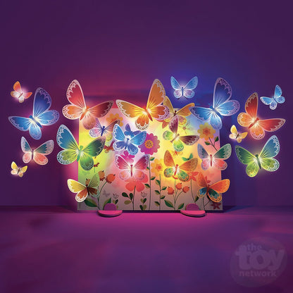KidzLabs Glow 3D Butterfly Canvas