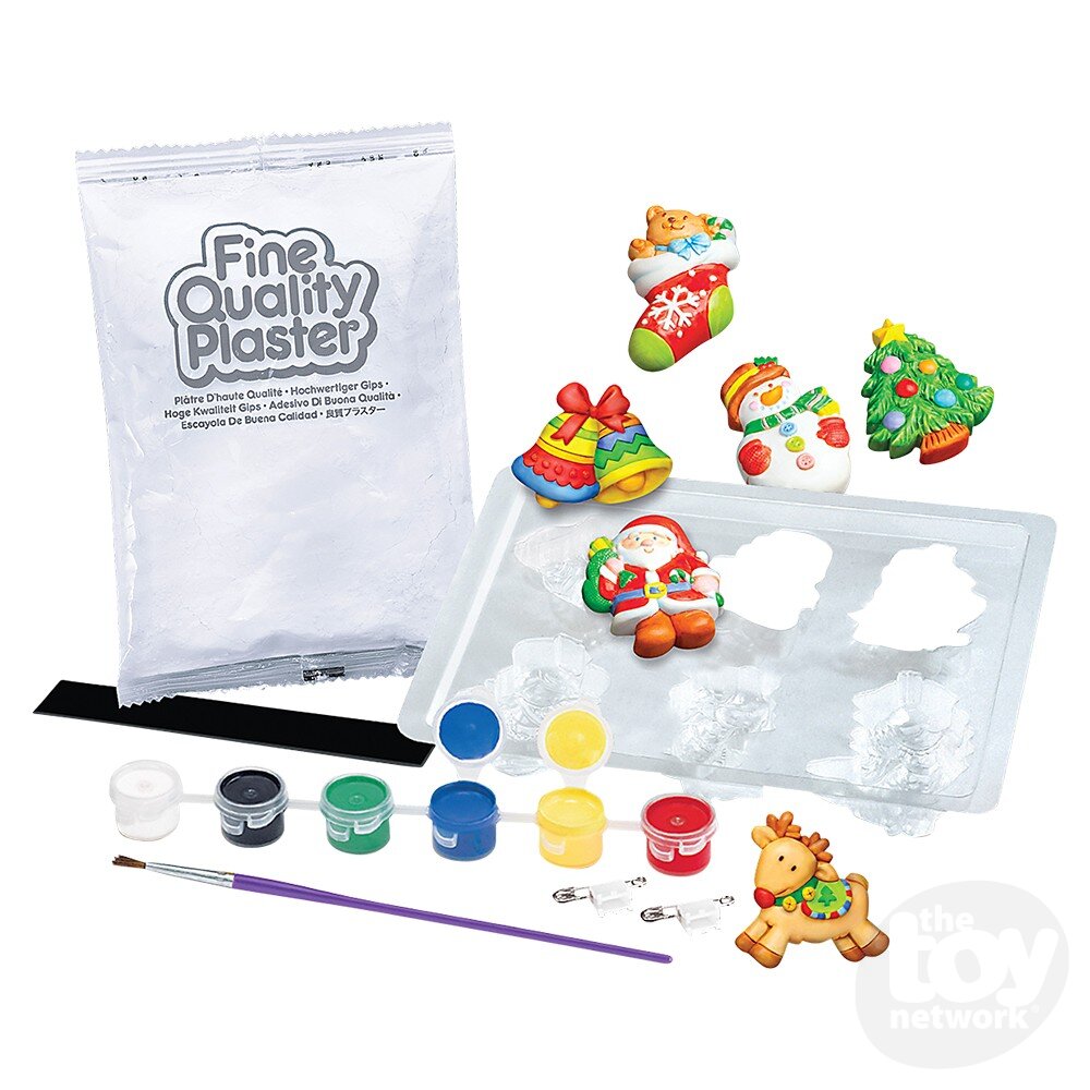 3D Mould & Paint/Christmas Magnets