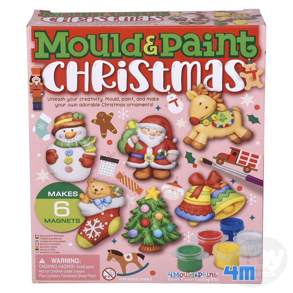 3D Mould & Paint/Christmas Magnets