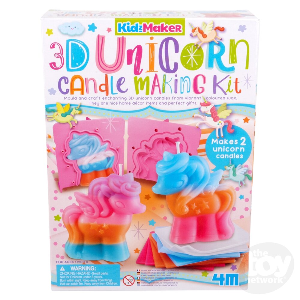 3D Unicorn Candle Making Kit