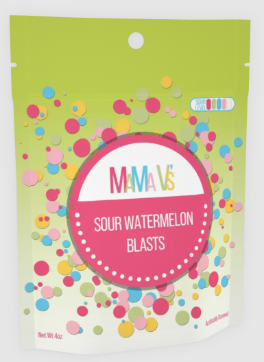 Mama V's Sour Watermelon Blasts 4oz