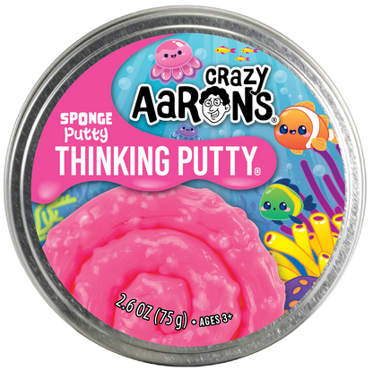 Sponge Putty - 4" Thinking Putty Tin
