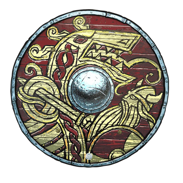 Liontouch Viking Shield Chief Harald
