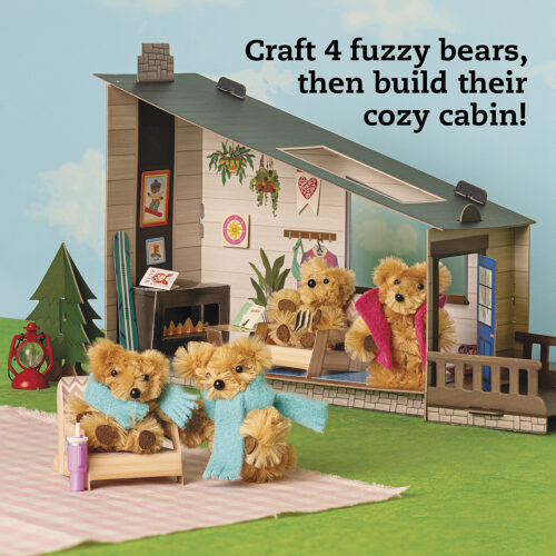 Klutz: DIY Miniature Cozy Bear Cabin