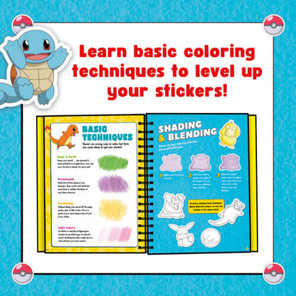 Klutz: Pokemon Color Your Own Fuzzy Stickers