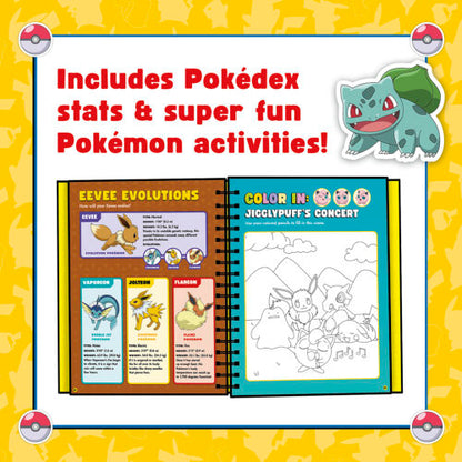 Klutz: Pokemon Color Your Own Fuzzy Stickers
