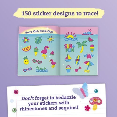 Klutz: Paint & Peel Jelly Stickers: Glitter Goals!