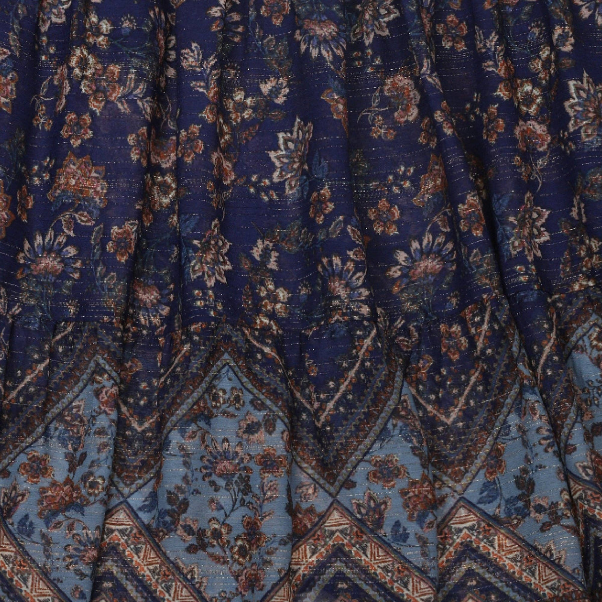 Tween Smocked Border Maxi