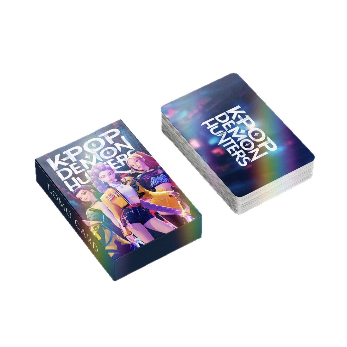 KPop Demon Hunters 3 Girls Lomo Card-55pcs