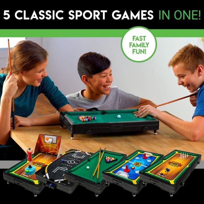 5-In-1 Sports Tabletop Center