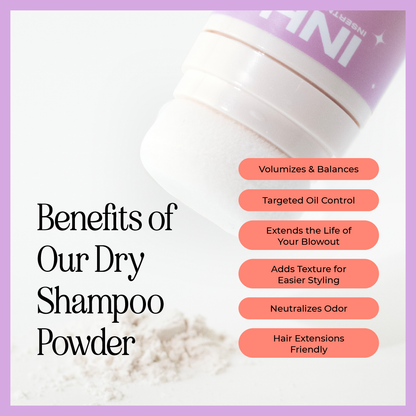 Powder Puff Dry Shampoo | volumizing non aerosol dry shampoo