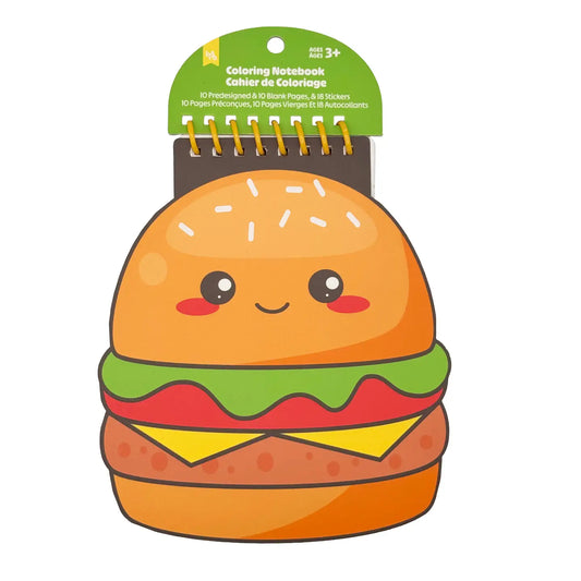 LYB Coloring Notebook - Burger
