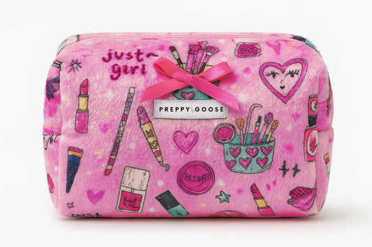 Plush Slumber Party Pouch