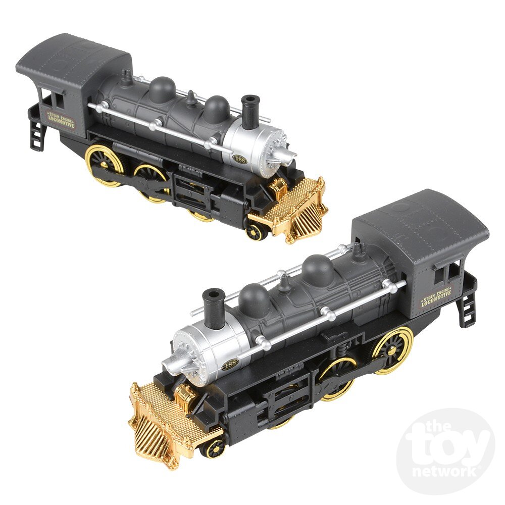 6.5" Die-Cast Pull Back Locomotive