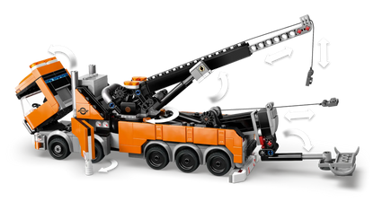 60467 Heavy-Duty Recovery Tow Truck with Crane