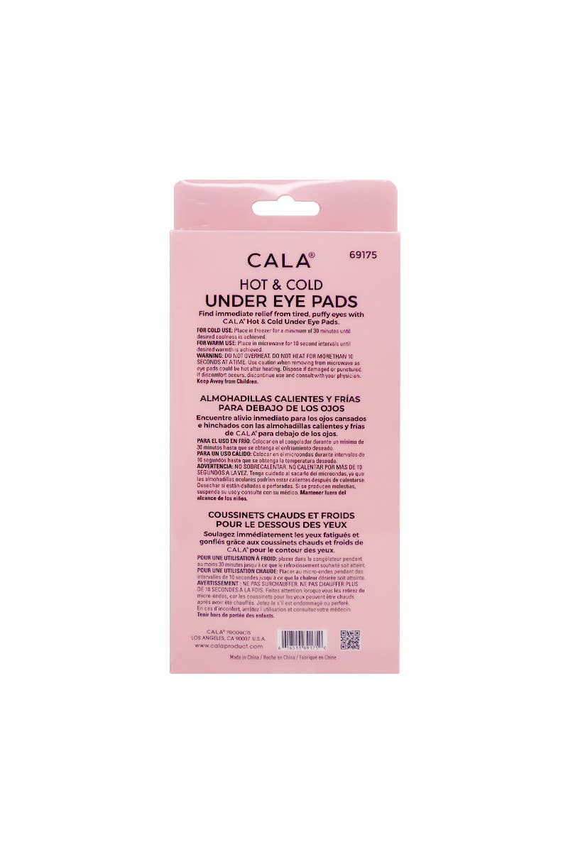 CALA 69175 Hot & Cold 2 Pairs Under Eye Pads Set - 6set