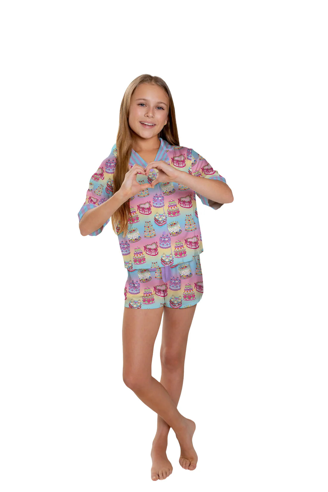 Silky Its My Party Short Sleeve PJ Short Set